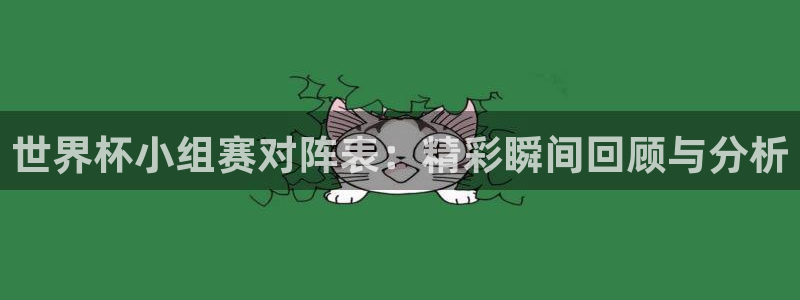 世界杯足球：世界杯小组赛对阵表：精彩瞬间回顾与分析